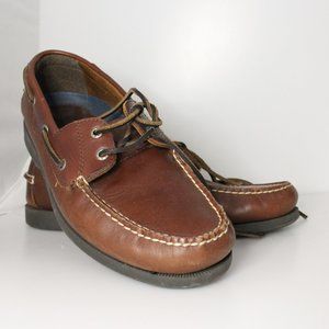 Dockers Mens Leather Boat Shoes Loafers